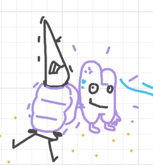 A panel from What's The Point, episode five of the Board Boards object show by Furretwalk/WalkingFurret.